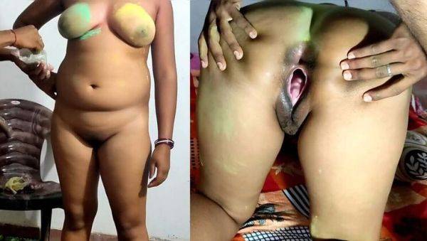 Indian Holi Special Fuck - Desi Bhabhi Hardcore Sex in Hindi 4K - veryfreeporn.com - India on systemporn.com