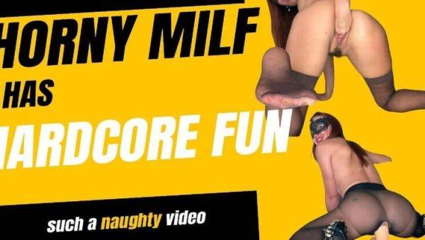 Horny MILF Luna Woxy Gets Extreme with Big Dildo & Fisting - Squirting Orgasm - xxxfiles.com on systemporn.com