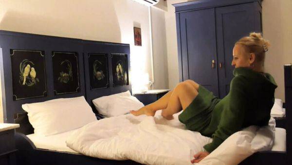 Blonde MILF Selena701 Fucks Half Naked in Hot Sex Game - Pussy Licking & Creampie - veryfreeporn.com on systemporn.com