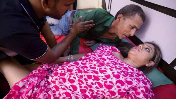 Hot Indian Stepmom Threesome - Big Natural Tits & Hardcore Fucking with Husband and Stepson - xxxfiles.com - India on systemporn.com