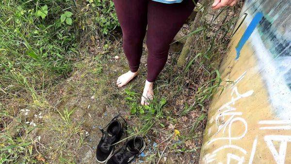 Big Tits Slapped Hard with Clamps - Rough Outdoor BDSM Punishment - xxxfiles.com - Germany on systemporn.com