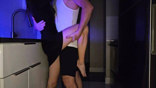 Petite Teen Moans Loud in Kitchen - Homemade Amateur Sex - xxxfiles.com on systemporn.com