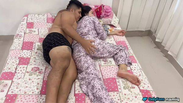 Stepmom Shares Bed with Stepson - Big Tits Latina Can't Resist His Hard Cock - xxxfiles.com - Colombia on systemporn.com