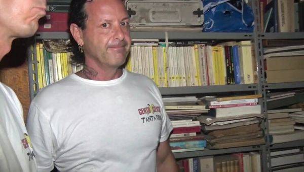 Hot Librarian MILF Lisa Stella Gets Anal & Blowjob in Threesome HD - xxxfiles.com on systemporn.com