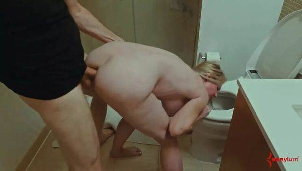 Rebel Rhyder takes rough anal and nasty rimjob in bathroom - hardcore BDSM slut - veryfreeporn.com on systemporn.com