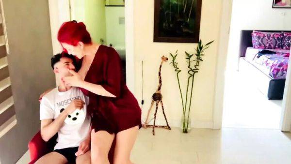 Stepmom Punishes Naughty Step-Son Then Gets His Big Dick - Arab Cougar Fuck - porntry.com on systemporn.com