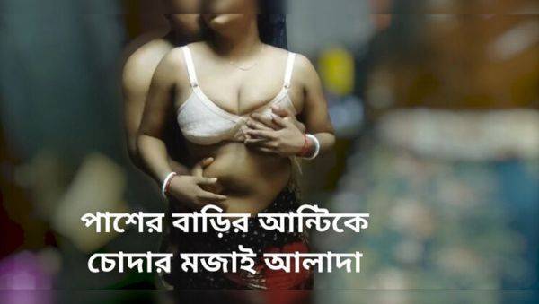 Desi Auntie Sabita Fucks Neighbor - Hardcore Indian Aunty BJ & Doggy Style - porntry.com - India on systemporn.com