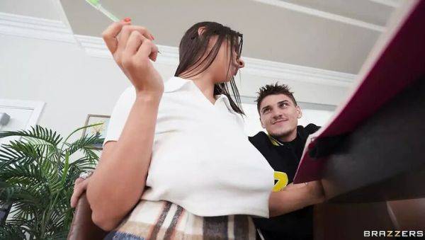 Hot Study Session with Hailey Rose - Sneaky Freeuse Fun & Big Tits - porntry.com on systemporn.com