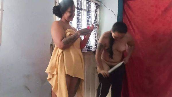 Hot Colombian Lesbian Amateur Sex - Pussy Licking & Doggy Style - porntry.com - Colombia on systemporn.com