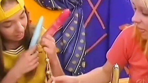 Hot teen threesome with Meri - young 19yo cuties get wild - porntry.com on systemporn.com