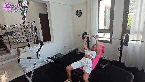 Big Tits MILF Candy Samira Fucked Hard by Pool Boy - Blowjob & Doggy Style - veryfreeporn.com on systemporn.com