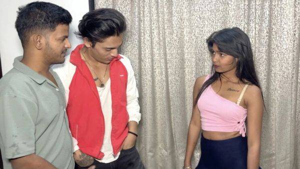 Hot Indian Wife Fucks Husband's Friend - Desi Homemade Sex - porntry.com - India on systemporn.com