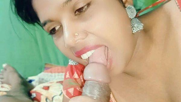 Desi Babe Somausha Swallows Huge Cock Load in Sloppy Blowjob - Indian Anal Creampie - veryfreeporn.com - India on systemporn.com