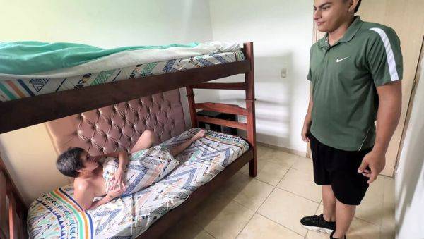 Hot Latina Stepsister Waits Naked on My Bed - I Fuck Her Hard - porntry.com on systemporn.com