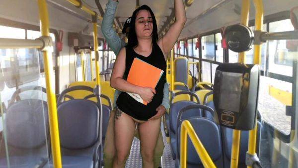 Hot Brazilian Teen Jennyferpimenta Gets Fucked Hard on Bus - Amateur 4K Porn - porntry.com - Brazil on systemporn.com