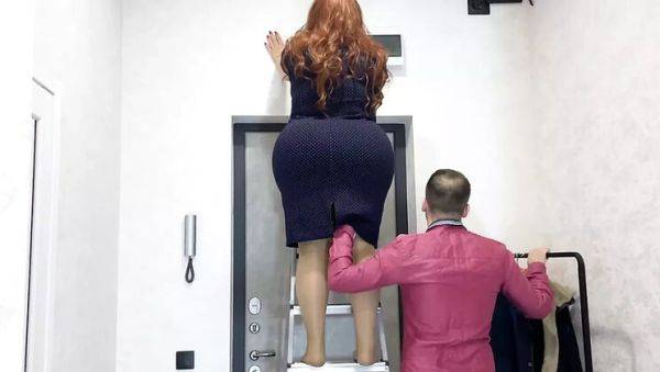 Stepmom Gives Stepson a Hot Thank You with Deep Blowjob and Anal Sex - Professoress - veryfreeporn.com on systemporn.com