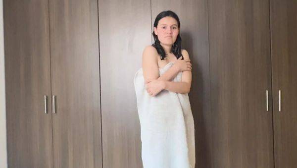 Hot Latina Maid Learns Foot Worship & Pussy Eating - Lesbian Massage Fetish - porntry.com - Colombia on systemporn.com