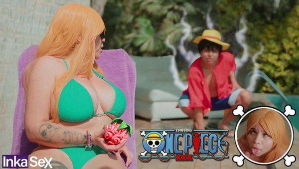 Busty Latina Nami Cosplay Fucked Hard by Luffy - Big Natural Tits & Perfect Ass - porntry.com - Mexico - Colombia on systemporn.com