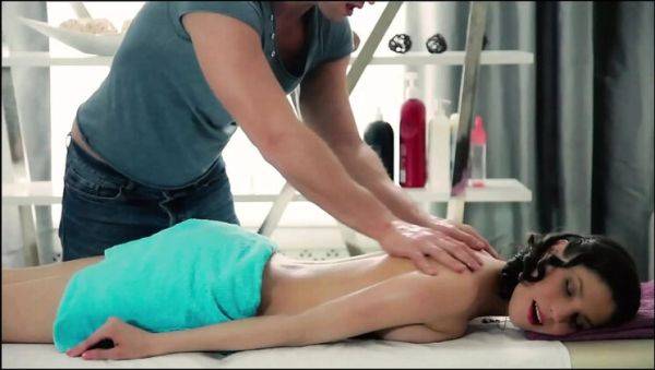 Cloee Trinity's Tight Pussy Grips His Cock Until He Creampies Her Deep - xxxfiles.com on systemporn.com