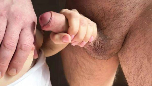 Anna Shpilman - Horny MILF Jerks Off Hairy Pussy & Sucks Dick Hard - xxxfiles.com on systemporn.com