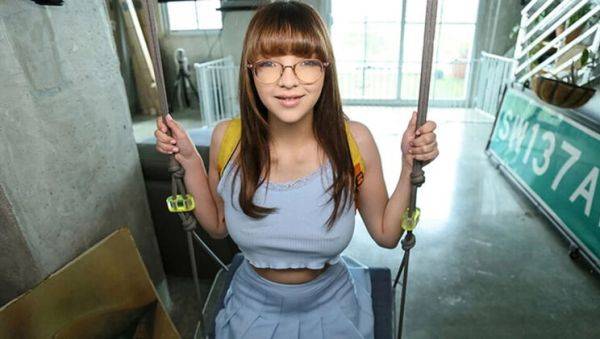 Stepbro Fucks Stepsister's Tight Pussy with Huge Cock - Honey Hayes Moans Hard - xxxfiles.com on systemporn.com