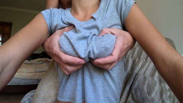 Nipplestock Man Rips Shirt & Licks Her Puffy Nipples Until She Cums - porntry.com on systemporn.com