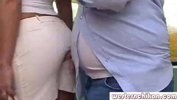 Hot Business Woman Gets Groped on Bus - Angelina Love & Tim Wetman - veryfreeporn.com on systemporn.com