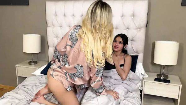 Gatita Veve & Kristal De Santos Lesbian Sex - First Time with Alex Marin's Ex - Big Tits, Latina, HD - porntry.com - Chile on systemporn.com