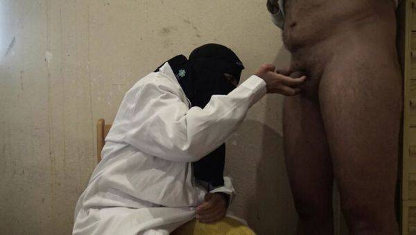 Hot Algerian Nurse in Marseille Gives Patient a Handjob - Big Cock Amateur Sex - porntry.com - France - Algeria on systemporn.com