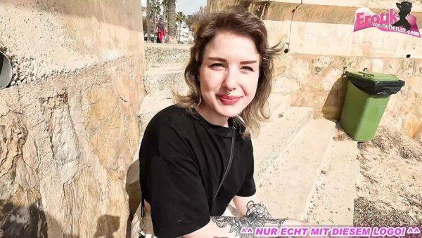 Hot German teen Lina Fitness picks up tourist for wild beach sex - Amateur POV fuck - xxxfiles.com - Germany on systemporn.com