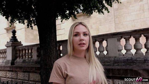 German Teen Angie Lynx Gets Picked Up and Rough Fucked in Public - Raw Street Casting Sex - porntry.com - Germany on systemporn.com