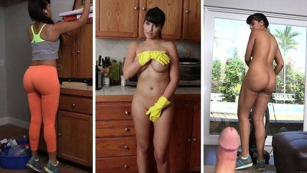 Hot Latina Maid Mercedes Carrera Fucks Hard with Big Cock - BangBros - xxxfiles.com on systemporn.com