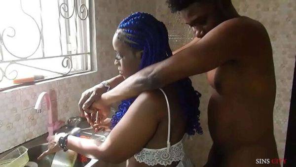 Hot Stepdad Fucks Me Doggystyle While I Wash Dishes - Brunette Amateur Creampie - porntry.com on systemporn.com