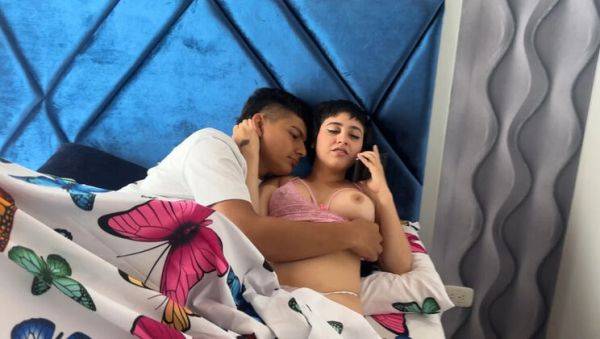 Horny Stepsister Moans on Call While I Pound Her Tight Ass - Manuela Alvarez - veryfreeporn.com - Venezuela - India on systemporn.com