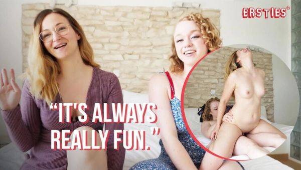 Curvy Redhead Sarah C Fucks Nikita Hard with Strap On - Lesbian POV Sex - xxxfiles.com - Germany on systemporn.com