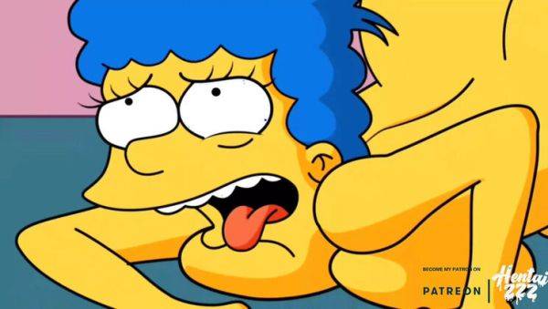 Hentai ZZZ Fucks Marge Flanders - Big Tits, Creampie, Doggystyle - Uncensored HD - porntry.com on systemporn.com