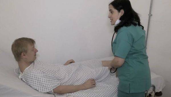 Hot British MILF Doctor Lorelei Gives Special Treatment with Big Natural Tits - Blowjob & Creampie - veryfreeporn.com - Britain on systemporn.com