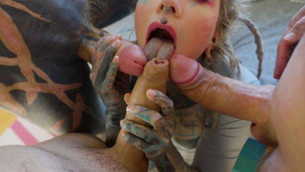 Anuskatzz Takes 3 Huge Cocks in Wild Anal Gangbang - Total Destruction Part 1 - xxxfiles.com on systemporn.com