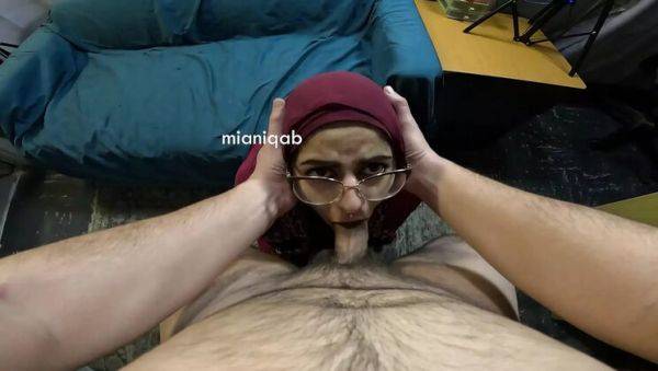 Mia Niqab Sucks Big Cock - Deep Throat & Cum in Mouth Compilation - veryfreeporn.com on systemporn.com