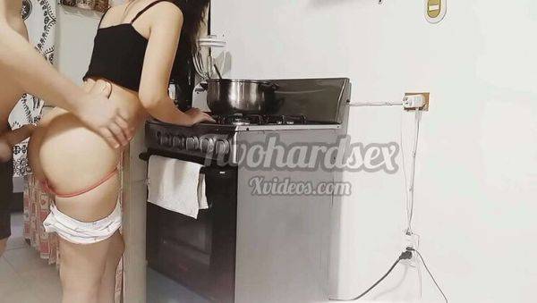 Sexy Latina Teen Rosibel Roxi Gets Creampie in Doggystyle - Hot Amateur Fuck - porntry.com on systemporn.com