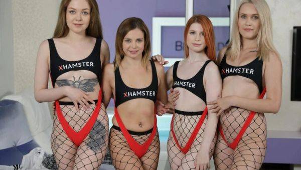 Hot Teens Una Fairy, Eva Barbie, Bella Grey & Aliska Dark Fuck Big Cock in Wild Pool Orgy - xxxfiles.com on systemporn.com