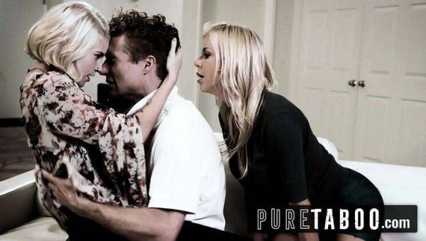 Stepmom Alexis Fawx Cheats with Stepson & Hot Teen in Wild Threesome - veryfreeporn.com on systemporn.com