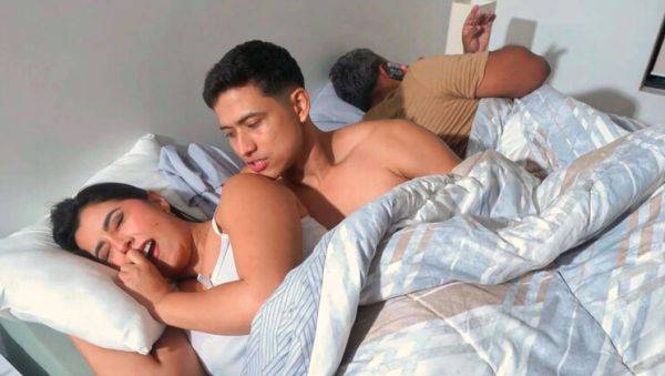 Hot Colombian MILF Angel Cruz Fucks Her StepSon Hard - Big Tits, Blowjob & Cum in Mouth - veryfreeporn.com - Colombia on systemporn.com