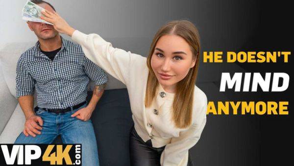 Hot GF Amalia Davis Blindfolds BF & Sucks Stranger's Big Cock - Cuckold POV Sex - porntry.com on systemporn.com