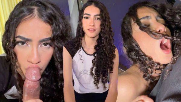 18yo Latina Teen Records Her First Sex Tape - Nervous Amateur Blowjob & Doggy Style - porntry.com - Chile - Colombia on systemporn.com