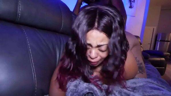 Big 11 Inch BBC Stretches Tight Ass in Doggystyle - Elijah Woodz & Mayalewinsky - xxxfiles.com on systemporn.com