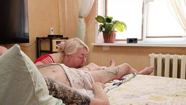 Thick Cum Swallowed by Cum-Hungry Russian MILF - Deep Throat Blowjob & Mouthful of Sperm - veryfreeporn.com - Russia on systemporn.com