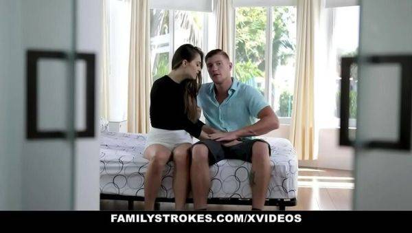 Hot Stepsis Sofie Reyez Sucks Deep While Stepdad's Away - FamilyStrokes - xxxfiles.com on systemporn.com