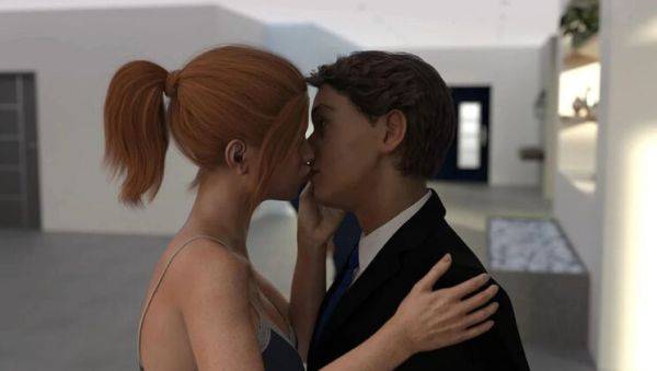 Stepbrother's Wife Jennifer Kisses John in Front of Alan - Full HD 3D Sex Scene - xxxfiles.com - Usa on systemporn.com