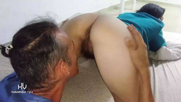 Stepdad Fucks Stepdaughter's Big Ass Doggystyle - KarameloVzla - porntry.com - Venezuela on systemporn.com